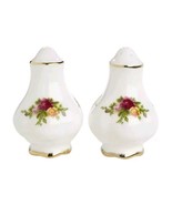 Royal Albert Old Country Roses Salt &amp; Pepper Vtg - $25.99
