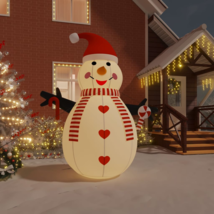 Inflatable Snowman with LEDs 10 ft - £81.43 GBP