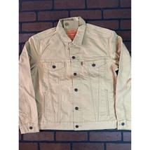 Levi&#39;s Light Beige Denim Jacket - £30.18 GBP