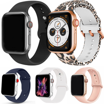 Silicone Band Strap For Apple Watch iWatch Series Ultra 2 SE 9 8 7 6 5 4... - £3.83 GBP+