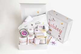 A Special Day Gift, Birthday Gift Basket, Lavender Natural Bath & Body - £111.90 GBP - £116.70 GBP