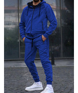 Honeycomb Hooded Casual Tracksuit - $66.59 CAD