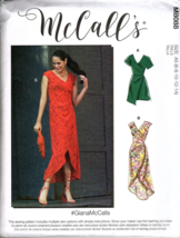 McCall's M8088 Misses 6 to 14 Mini and Maxi Dresses Uncut Sewing Pattern - £12.41 GBP