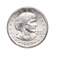 1980-D Susan B. Anthony Dollar - $14.00