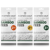 Masters Golf Bumper Bag of Bamboo Tees. Various Size Packets - $7.43