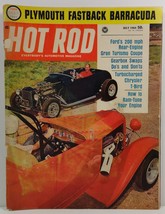 Hot Rod Magazine July 1964 Plymouth Fastback Barracuda - £3.71 GBP