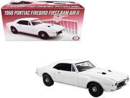 1968 Pontiac Firebird &quot;First Ram Air II&quot; White Limited Edition to 400 pieces Wor - $159.95