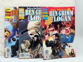 Before the Fantastic 4 Ben Grimm and Logan #1-3 (2000 Marvel) *AS-PICTURED* - £11.10 GBP