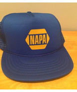 Vintage 80s NAPA Foam Mesh SnapBack Trucker Farmer The Sportsman SnapBac... - $15.83