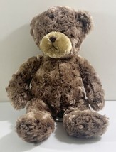 First &amp; Main 15&quot; Brown Double Dutch Plush Bear 2015 *Swirl Fur/Embroider... - £8.95 GBP