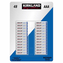 Kirkland Signature Alkaline AAA Batteries, 48-count - £19.97 GBP