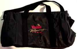 vintage 90&#39;s Winston racing team Duffle bag 17 in long 10 in high black Nascar - £10.85 GBP