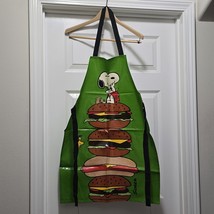 VTG 1965 Snoopy Peanuts Apron Woodstock Hamburgers &amp; Hotdog PVC Adult Gr... - $876.47 MXN