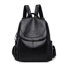 Genuine Brand Women Backpack High Quality Leather Backpacks School Bags for Girl - £30.30 GBP