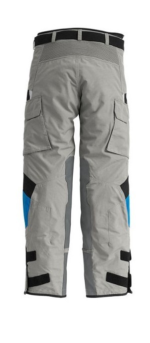 RSW Pro 3 Motorcycle Rallye Pants – Men's – Grey/Blue/Red – Cordura & Leather