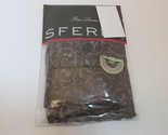 Sferra Flores Jacquard King sham Chocolate Slate NEW $185 - $86.35