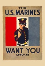 The U.S. Marines Want You - Art Print - £17.57 GBP+