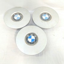 3x BMW 1178728 Fits 1989-1995 BMW 525i 530i 540i Center Caps w Emblem OE... - £31.28 GBP