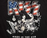 Kiss Rock n Roll Men&#39;s Paul Stanley Gene Ace Vinnie Peter Shirt USA MEDI... - £12.52 GBP
