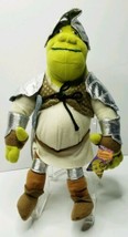 Nanco Shrek The Third Ogre Shrek Knight 13&quot; Plush Doll 2006 With Tags - £10.35 GBP