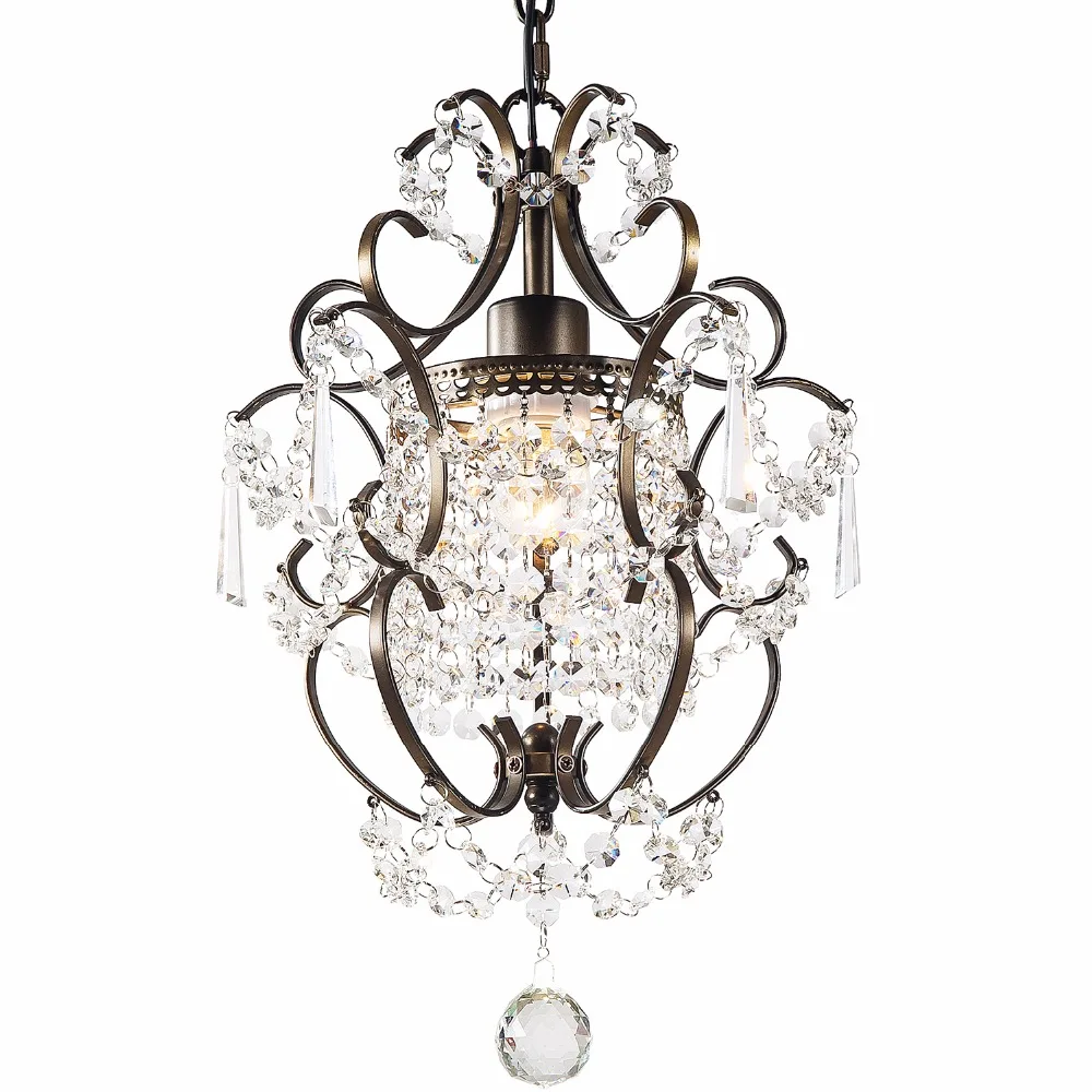 Ganeed Modern Crystal Chandelier Farmhouse Ceiling Light Decor Lamp for ... - $122.11