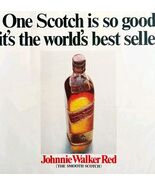 1968 Johnnie Walker Red Scotch Advertisement Life Magazine Distillery HM2AA - $458.41 MXN