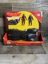 (NEW) DC The Flash Young Barry Batman Batmobile 3 Pack Spin Master 4” Inch 2023 - £26.01 GBP