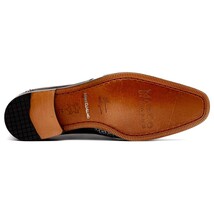 Anzio Genuine Alligator & Calfskin Dress Derby's Shoes Newspaper image 4