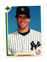 1991 Upper Deck #750 Scott Sanderson New York Yankees - £1.12 GBP