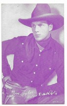 Vintage promotional exhibit arcade card Tom Tyler Dead Shot Western Cowboy - $14.99