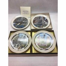Limited Edition Chicago Collection Franklin McMahon 4 Plates 76 78 - £26.04 GBP