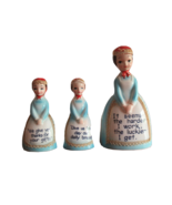 READ* Enesco Mother Kitchen Variant Prayer Girl Napkin Holder Salt Peppe... - £22.51 GBP
