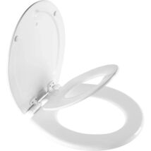 Round Toilet Seat White Bemis 88SLOW-000 - $807.69 MXN
