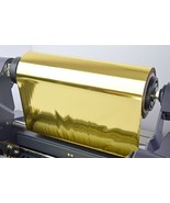 Gold Metallic Foil Laminating Toner Reactive Fusing Sleeking Foil Digita... - £161.16 GBP