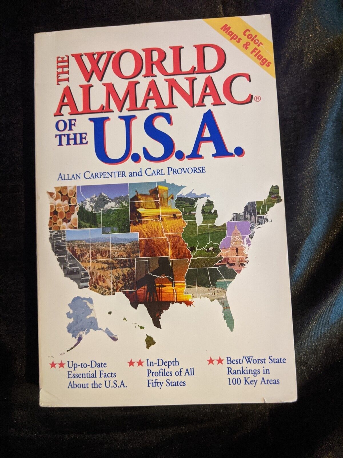 World Almanac of the U. S. A. Paperback Allan Carpenter - $5.93