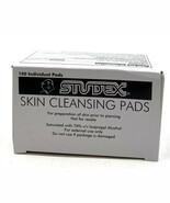 Studex Skin Cleansing Pads For Ear Piercing Prep. 100 Individual Pads - $19.70 CAD