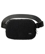 Lolë Unisex Fleece Belt Bag, Black 7.5&quot;X5.25&quot;X2&quot; Crossbody Fanny Pack Wa... - $34.21 CAD