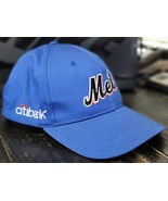 New York Mets Citibank Blue Dad&#39;s Baseball Hat Adjustable Size - $14.03