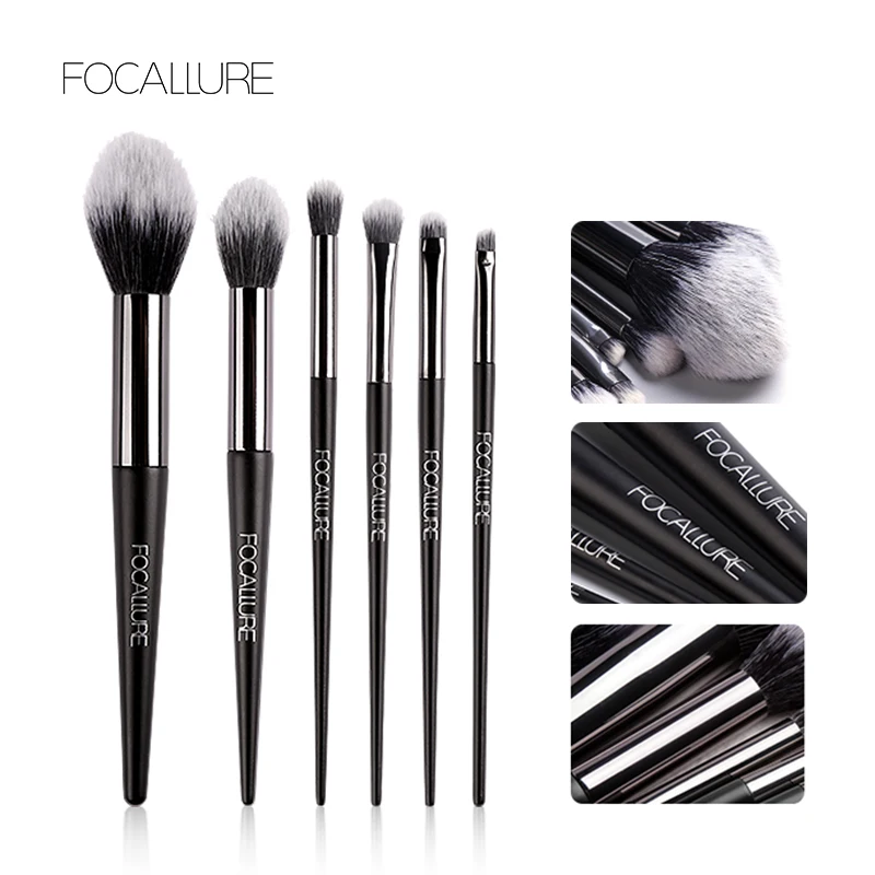 10 pcs makeup brushes tool set for cosmetic powder eye shadow foundation blush blending thumb200