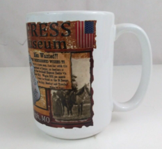Vintage Pony Express National Museum 4.75&quot; Coffee Cup - £11.52 GBP