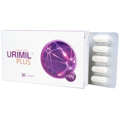 2 PACK  Urimil Plus for the peripheral nervous system x30 capsules Natup... - $1,689.32 MXN