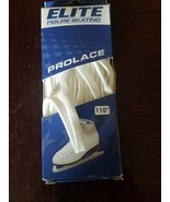 NEW ELITE FIGURE SKATING  PRO LACES, WHITE, SIZE  110&quot; / 280 CM (RM-6) - €16,23 EUR