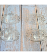4pc 1959 Cadillac Fleetwood Clear Glass Fog Turn Lens Guide AF5-59 RH LH... - $442.61 CAD