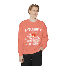 Cozy Unisex Sweatshirt: Garment-Dyed Comfort with a Touch of Adventure - £39.70 GBP+