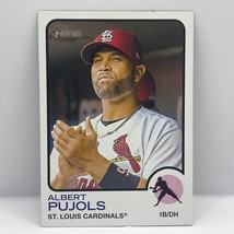 2022 Topps Heritage High Number Albert Pujols Base #592 St. Louis Cardinals - £1.57 GBP