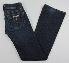 Hudson jeans Boot cut Triangle flap pocket USA Blue Womens 25 - £28.57 GBP