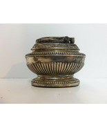 Vintage RONSON Queen Anne Heavy Silver Plate Desk Cigar Tobacco Deco Lig... - $54.40