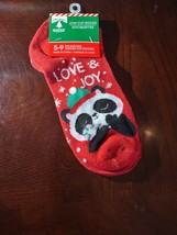 Love &amp; Joy Christmas Socks Size 5-9 - £4.61 GBP