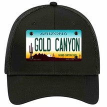 Gold Canyon Arizona Novelty Black Mesh License Plate Hat Tag - £22.77 GBP
