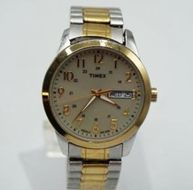 Timex Analogico Al Quarzo Orologio da Uomo Indiglo 30m Wr Stretch Fascia Nuovo - £28.93 GBP